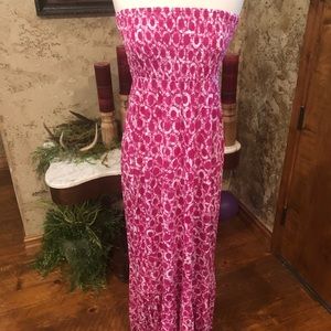 Micheal Kors strapless dress